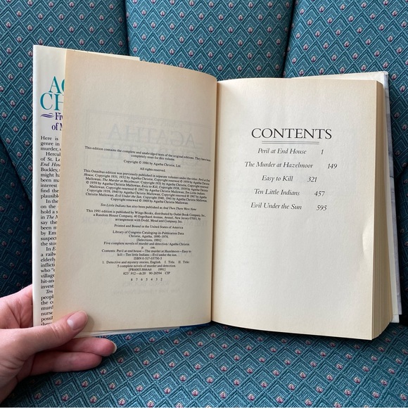 Five Complete Novels of Murder And Detection by Agatha Christie. Vintage 1986 - Picture 5 of 8